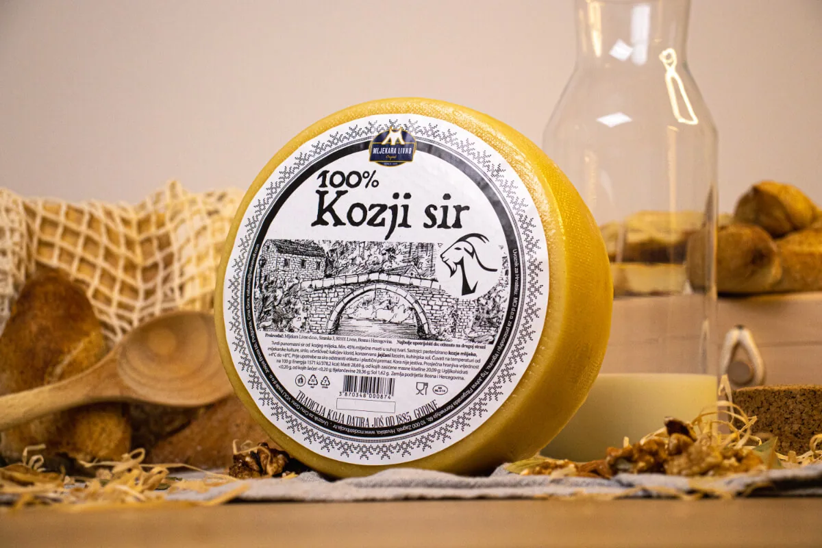Goat cheese styled product photo