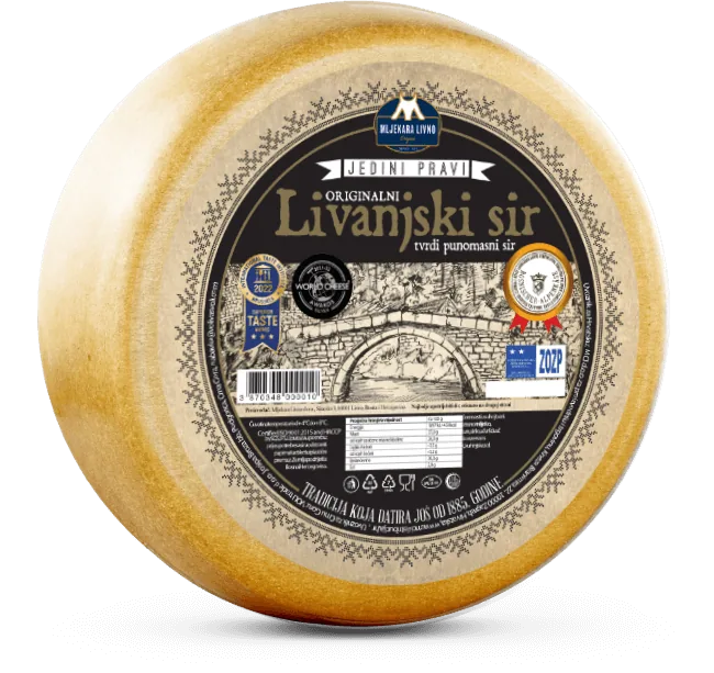 Original Livanjski cheese packshot