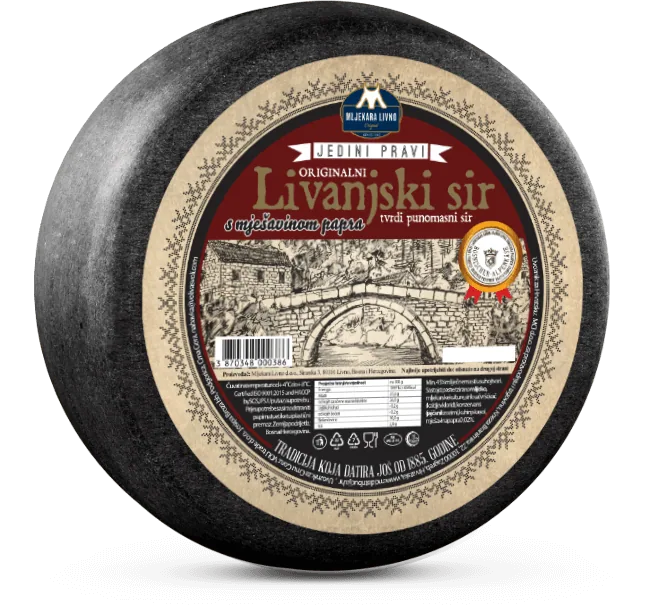Pepper Livanjski cheese packshot